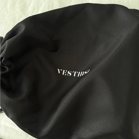 Vestirsi Eden Dark Chocolate Suede Shoulder Bag - Picture 6 of 9